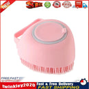 Soft Pet Dog Bath Shower Shampoo Brush SPA Massage Clean Scrubber (Pink) Newly