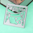 Crane Frame DIY Metal Cutting Dies Stencil Scrapbook Craft Template-147543