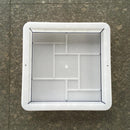 5pcs Concrete Pavement Mold Path Paving Cement Brick Stone Road Mould