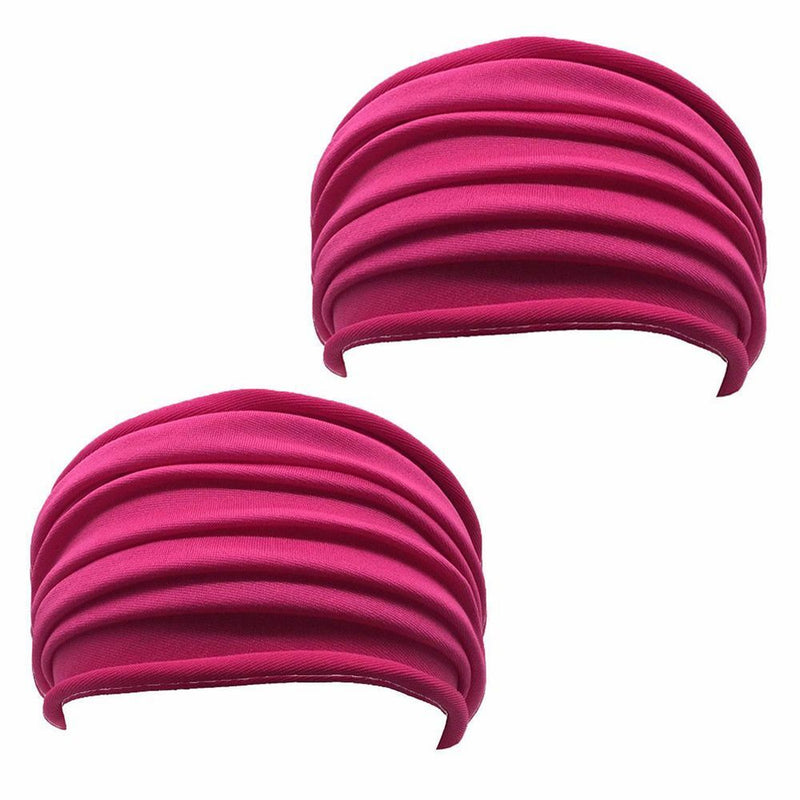 Yoga Hairband Wide Sports Headband Stretch Hair Band Turban Running Headwrap