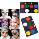Creative Body Face Watercolor Paints Kid DIY Painting Pigments Tool(8 Color