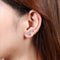 Women Men Tragus Earrings Zircon Ear Cuff Non Piercing Earrings No Pierced