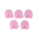 5pcs Rubber Clarinet Thumb Rest Covers Finger Rest Protective Pads (Pink) Newly