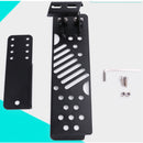 Metal Dead Pedal Left Side Foot Rest Kick Panel for 2018-21 Jeep Wrangler JL