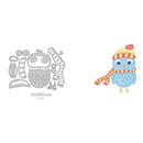 Metal Cutting Dies Stencils for DIY Scrapbooking Photo Card (Penguin MS-835