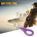 Fishing Boilies Bait Gate Needle for Hair Rig Carp Fishing Tackle (Purple) Newly