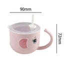 Baby Feeding Cup Toddler Learning Drinking Bottle Training Cups (Pink) Newly