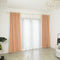 Home Living Room Window Curtains Lily Flower Semi-Blackout Curtain Drapes