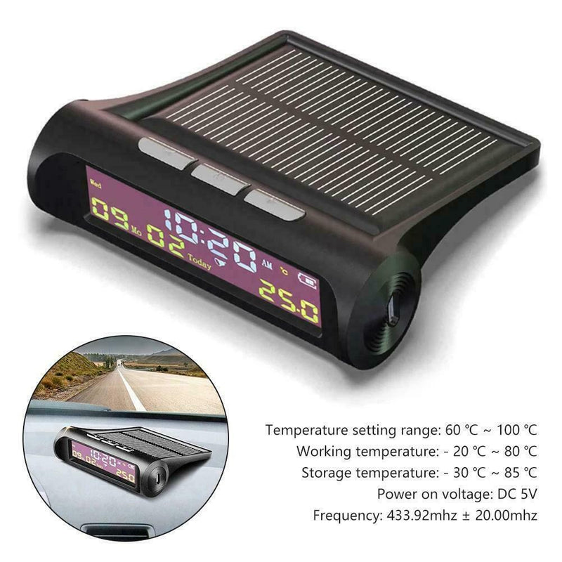 PROMATA 4x4 TPMS | External Solar Tyre Pressure Monitoring System H C0R3