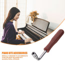 Wood Handle Piano Tuning Hammer Tip String Pin Wrench Tuner Spanner Repair
