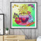 Coffee Flower Part Special Shaped Diamond Painting Mosaic Art Handicraft Picture