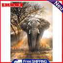 1989candy Standing Elephant 5D DIY Full Drill Round Diamond Painting Embroidery