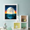 Sea Moon Oil Paint By Numbers Kit DIY Acrylic Painting on Canvas Drawing