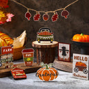 Fall Farmhouse Tiered Tray Decor Se Thanksgiving Day Christmas Table Home Bar{