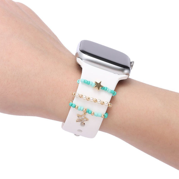 Diamond Wristbelt Charms Watch Band Ornament Strap Accessories Decorative Ring