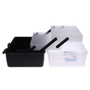 3 Layer Multifunctional Fishing Plastic Box Portable Kit Storage Case