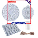 Dream Catcher Molds Feather Pendant Dream Catcher Mold Set for Wall Art Hanging