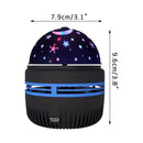 Rotating Starry Sky Projector Lamp Stage Children Bedroom LED Night Lights