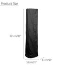 cover Garden Veranda Outdoor Heater Protector Cover Patio Heater Cover