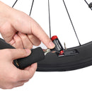 WEST BIKING CO2 Bike Tire Inflator Head for Presta Schrader Valve (Red) Newly