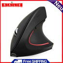 2.4GHz Wireless Optical Vertical Mouse 3 Gears 1600 DPI Adjustable Gaming Mice