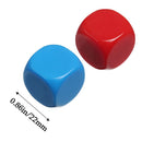 Gift Polyhedral Entertainment Board Game Accessory Colord Blank Dices Dice Set