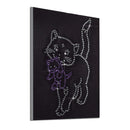 5D DIY Fluorescent Diamond Painting Cute Cat Cross Stitch Embroidery Mosaic