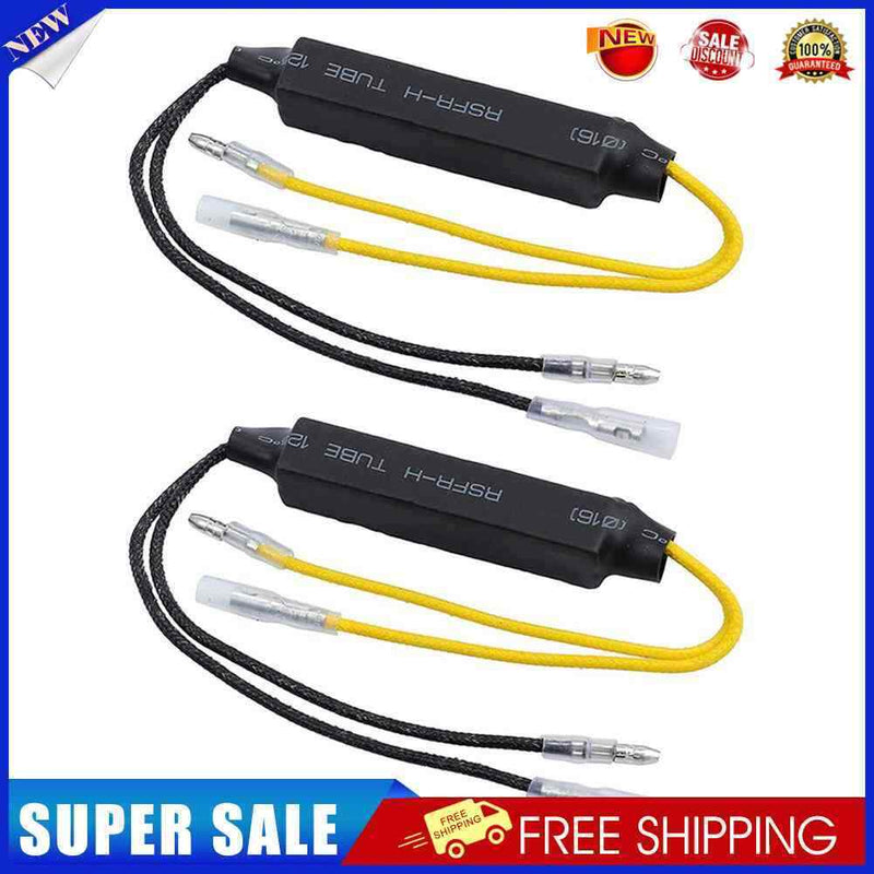 5 Pair Motorcycle Indicator Turn Signal Decoder LED Light Blinker Resistor