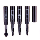 4 in 1 Portable Retractable Makeup Brush Lipbrush Eyeliner Brush for Travel