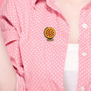 Fashion Science Globe Brooches Badges Women Men Shirts Jacket Ornaments Pin