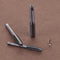 7pcs M3 M4 M5 M6 M8 M10 M12 HSS Machine Thread Metric Plug Tap Drill Bits Newly