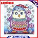 5D DIY Penguin Rhinestone Drawing Part Special Shaped Drill Diamond Painting