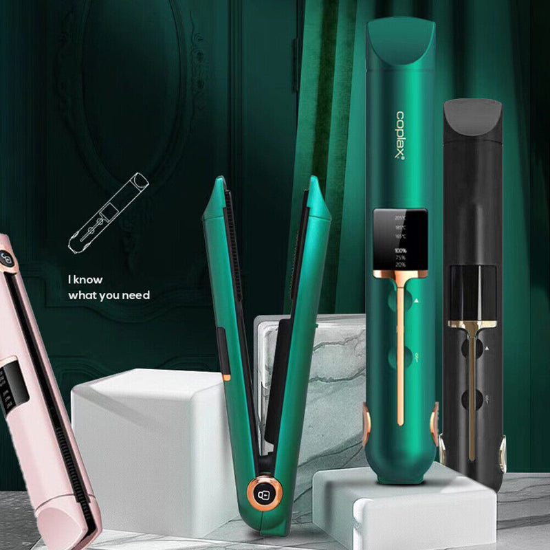 Professional Hair Straightener Cordless Curler Hair Flat Iron Hairdressing Tool