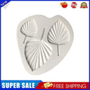 Palm Leaf Silicone Molds Sugarcraft Fondant Cake Baking Decorating Mold (L)