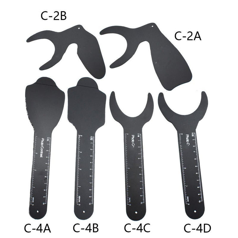 Background Dental Photo Contraster Oral Cheek Plate Palatal Contrast Board