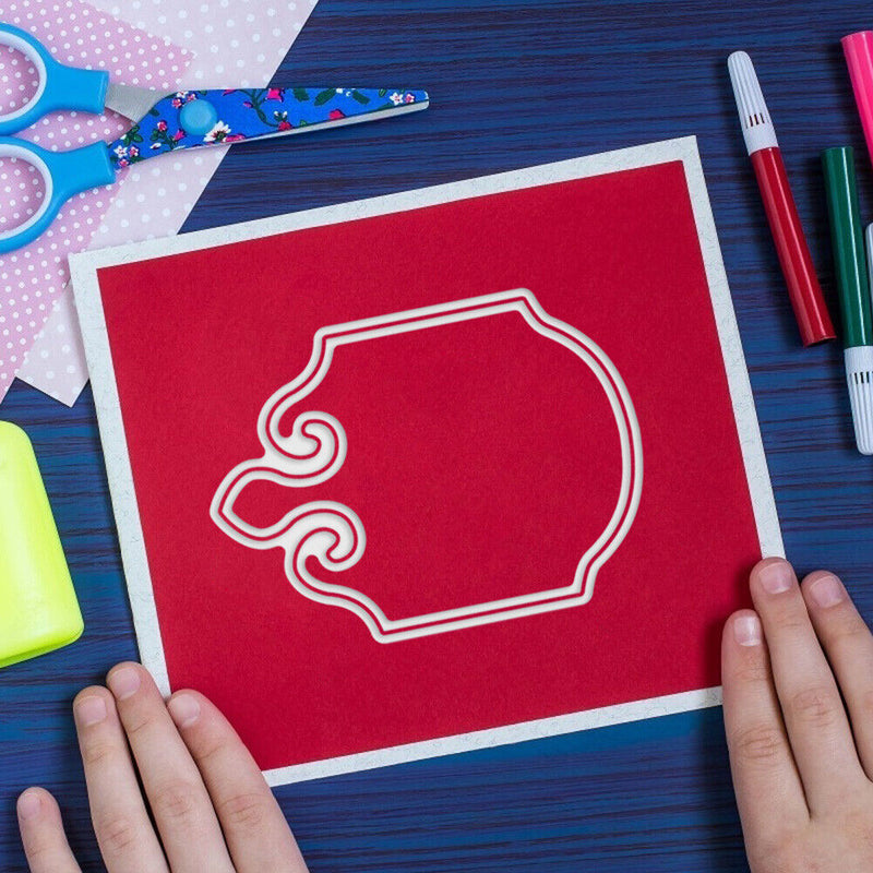 Transparent Silicone Birthday Flowers Seal Embossing Metal Paper Cut Card Molds