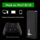 Wireless USB Gaming Receiver Dongle Adapter for XBOX ONE WIN 8/10 PC Controller