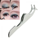 Auxiliary Tool Makeup Tools Clip Stainless Steel False Eyelashes Tweezers