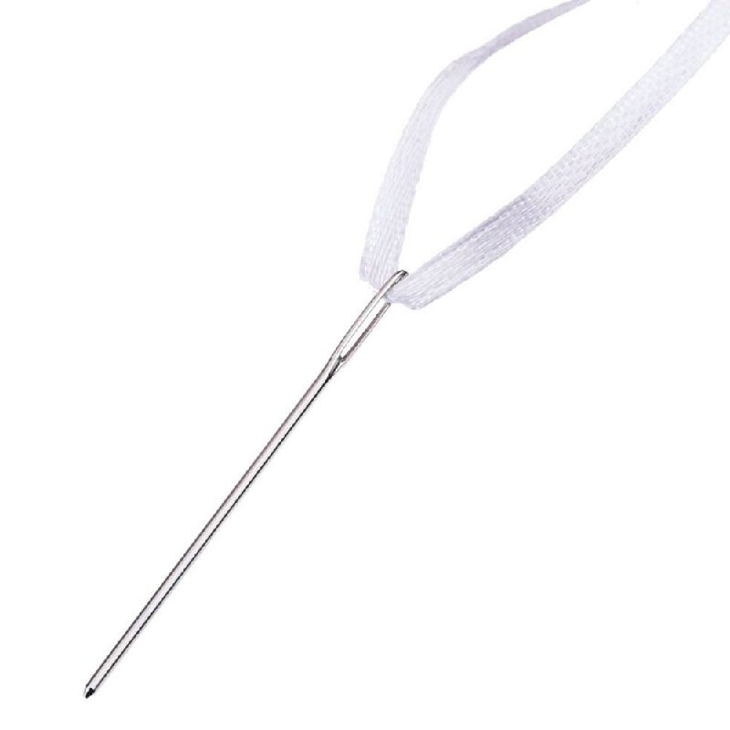 9x Large-eye Blunt Needles Steel Yarn Knitting Needles forHand Sewing Darn hot.