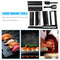10pcs/set DIY Sushi Roller Bazooka Rice Meat Vegetables Roll Mold Kitchen Gadget