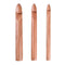 3pcs Knitted Crochet Bamboo Wood Hooks DIY Crafts Knitting Needles Gadgets