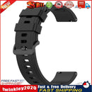 20mm Silicone Wrist Strap for Amazfit GTR 42mm/GTS/BIP/BIP Lite (Black) Newly
