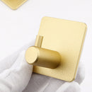 Wall Hooks - Bathroom Kitchen Supplies 4 Pack Stick on Wall Adhesive Door Hooks