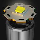 LED 3 Modes Flashlight Waterproof Torch Strong Brightness USB Rechargeable