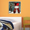 Canvas Painted Oil Paint By Numbers Snowman Red Hat DIY Bedroom Wall Arts Newly
