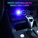 USB Car Atmosphere Blue Star Light Mini LED Projection Night Lamp Star P9V2