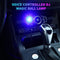 USB Car Atmosphere Blue Star Light Mini LED Projection Night Lamp Star P9V2