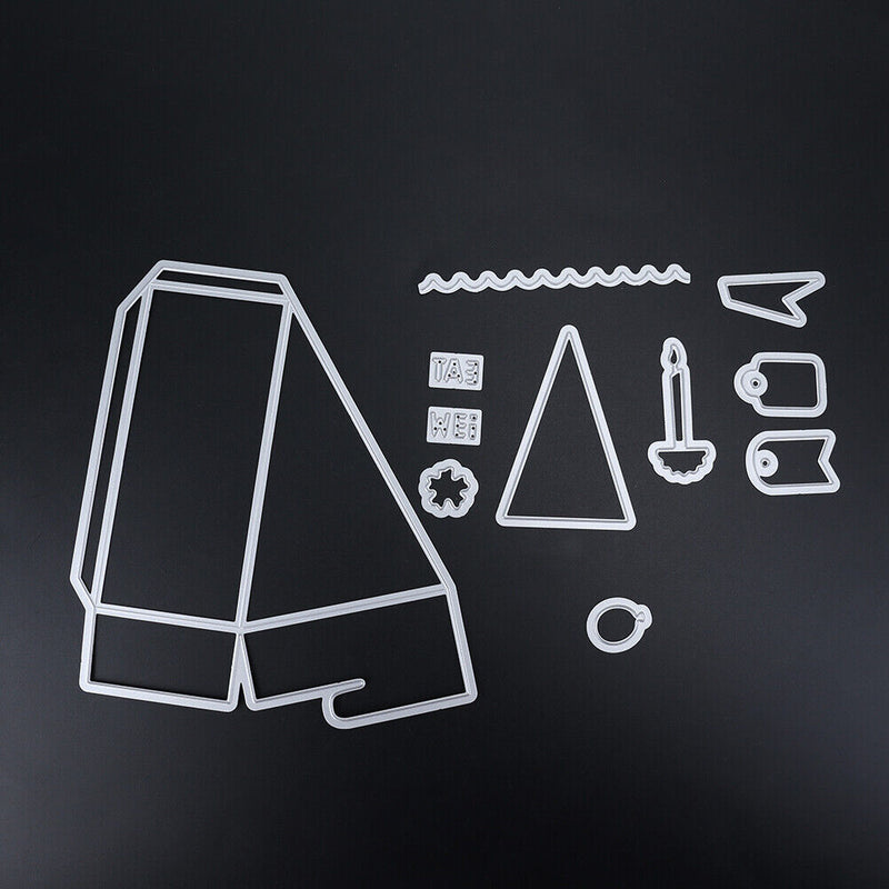 1 Set Clip Lifting Machining Dies for Scrapbooking Cube Cuts Photo Al