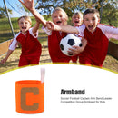 Kids Soccer Football Captain Arm Band Leader Competition Armband (Orange) Newly