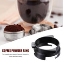 54mm Coffee Powder Receiving Dosing Ring for Breville 8 Coffeeware (Black) Newly